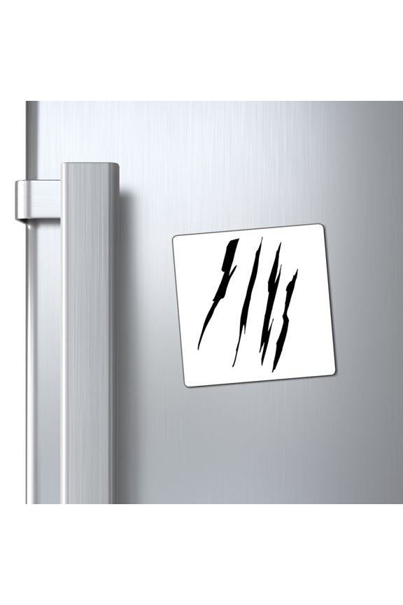 Effete Feline Claw Marks Scratch Magnets