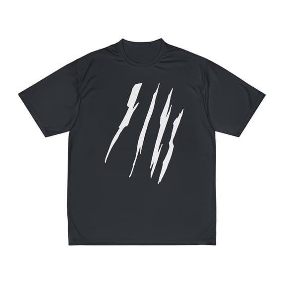 Effete Feline Claw Marks Scratch Men Performance T-Shirt