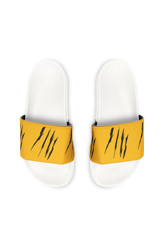 Effete Feline Claw Marks Scratch Men Removable-Strap Sandals