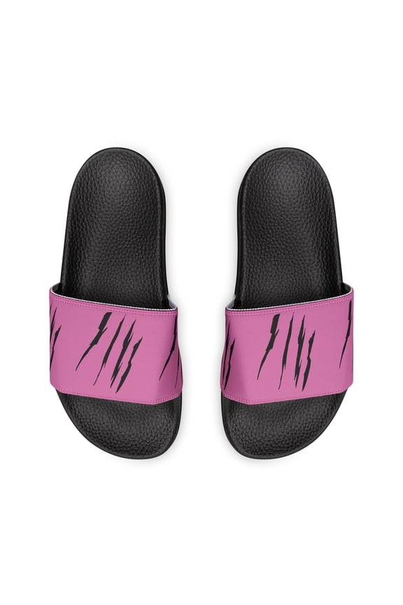 Effete Feline Claw Marks Scratch Men Removable-Strap Sandals