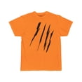 thumbnail image 1 of Effete Feline Claw Marks Scratch Men's Short Sleeve Tee, 1 of 2