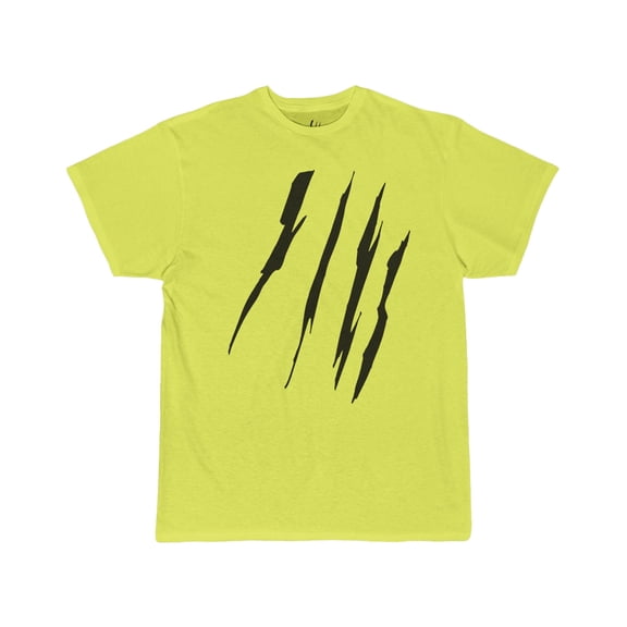 Effete Feline Claw Marks Scratch Men's Short Sleeve Tee