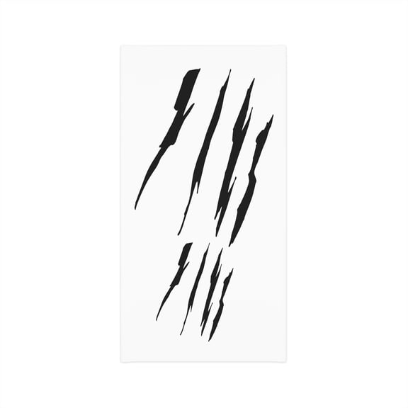 Effete Feline Claw Marks Scratch Midweight Neck Gaiter