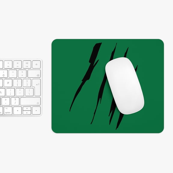 Effete Feline Claw Marks Scratch Mouse Pad