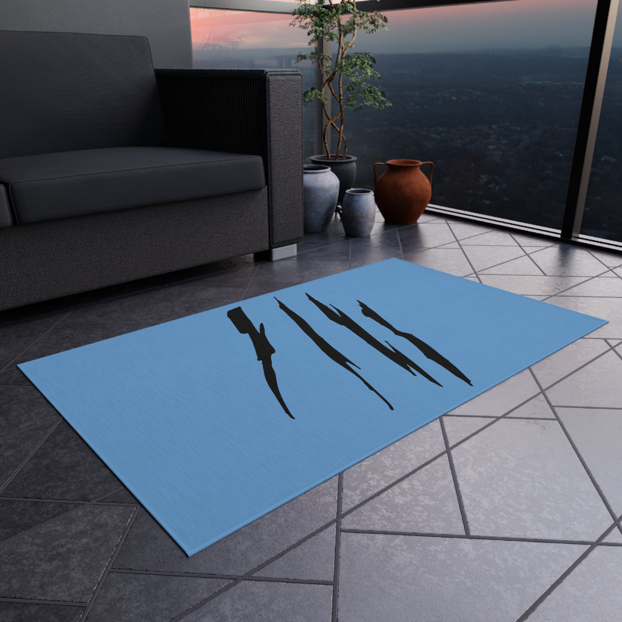 Scratch Proof Rug Effete Feline Claw Marks Scratch Outdoor Rug - Walmart.com