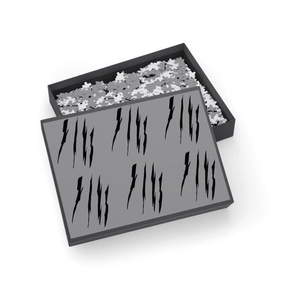 Effete Feline Claw Marks Scratch Puzzle (96, 252, 500, 1000pcs)