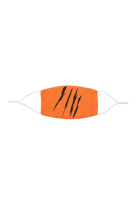 Effete Feline Claw Marks Scratch Snug-Fit Polyester Face Mask