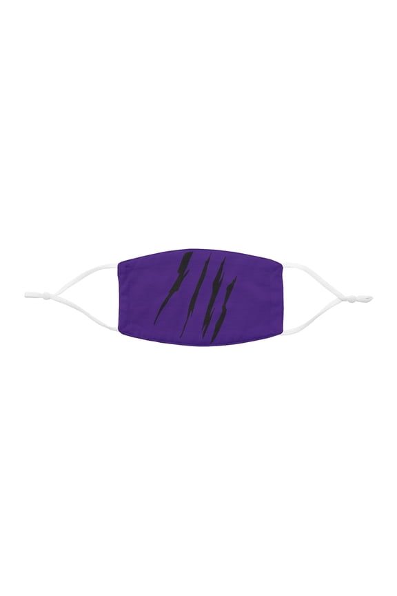 Effete Feline Claw Marks Scratch Snug-Fit Polyester Face Mask