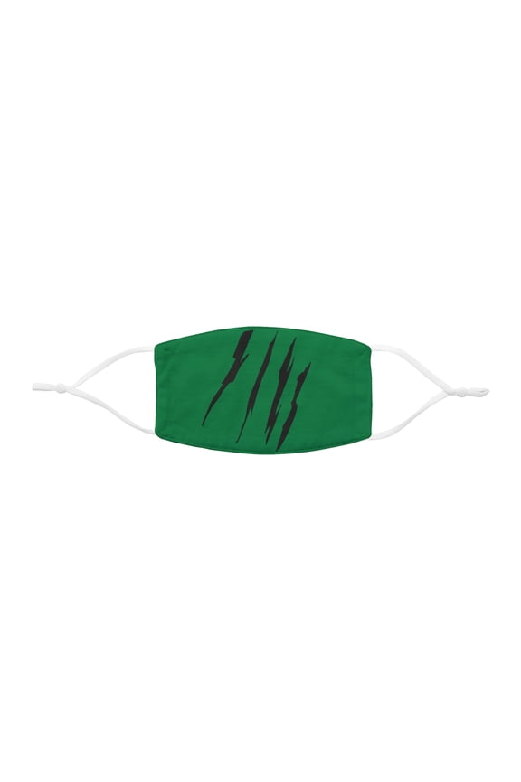 Effete Feline Claw Marks Scratch Snug-Fit Polyester Face Mask