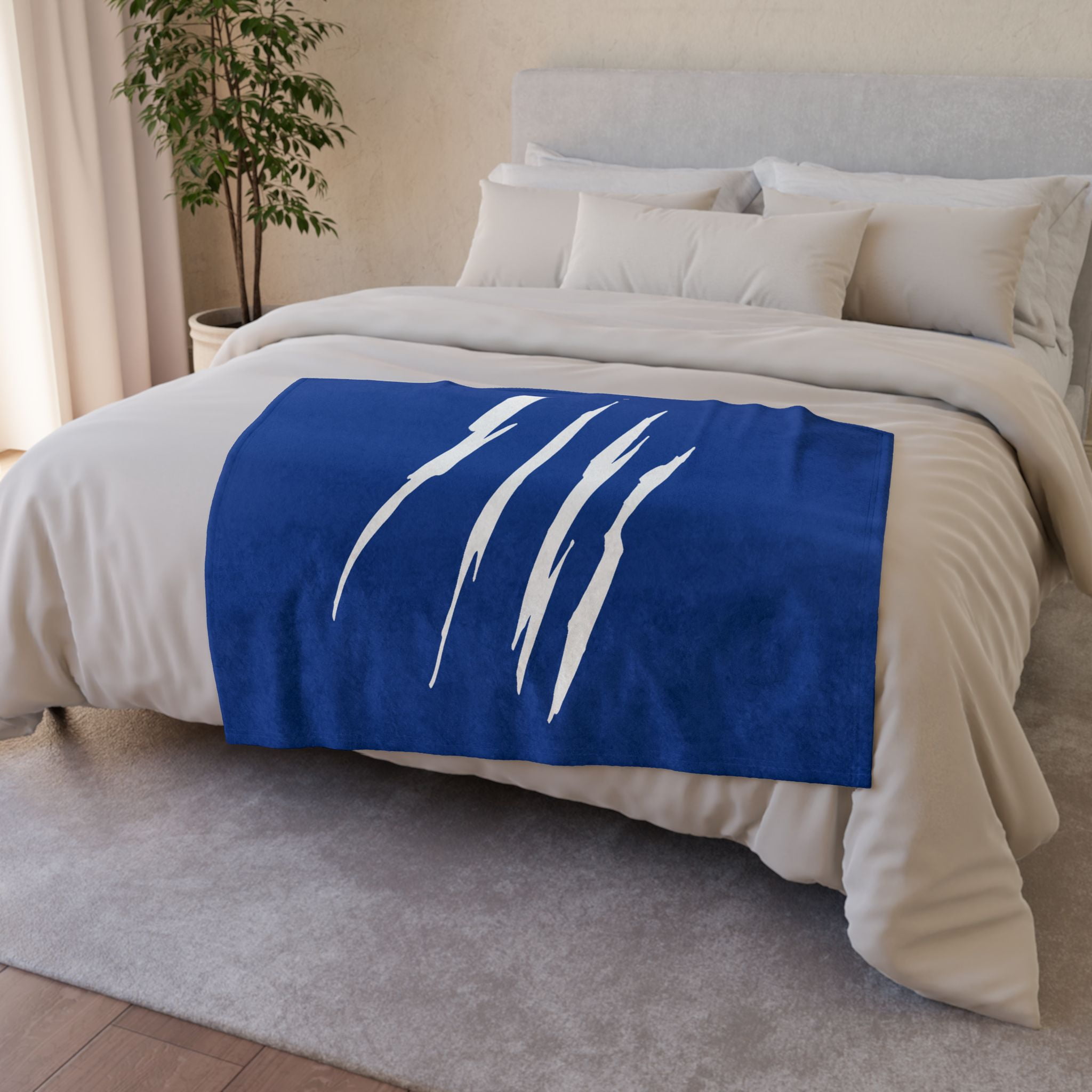 Effete Feline Claw Marks Scratch Soft Polyester Blanket - Walmart.com