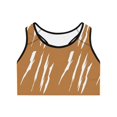 thumbnail image 1 of Effete Feline Claw Marks Scratch Sports Bra (AOP), 1 of 4
