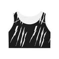 thumbnail image 1 of Effete Feline Claw Marks Scratch Sports Bra (AOP), 1 of 4