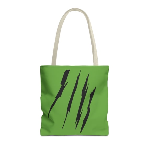 Effete Feline Claw Marks Scratch Tote Bag (AOP)
