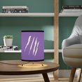 thumbnail image 1 of Effete Feline Claw Marks Scratch Tripod Lamp, Printed Shade, US-CA plug, 1 of 7