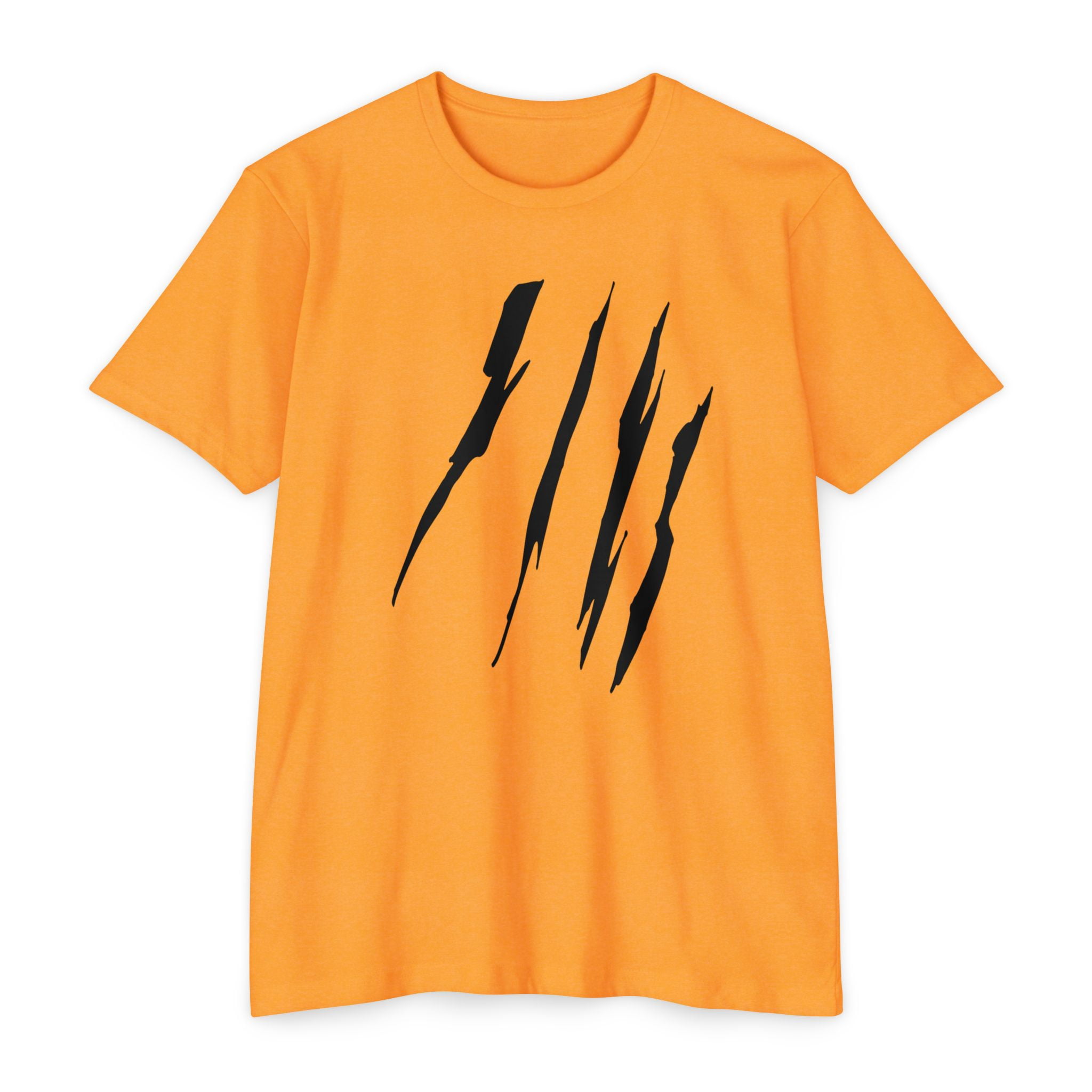 Effete Feline Claw Marks Scratch Unisex CVC Jersey T-Shirt - Walmart.com