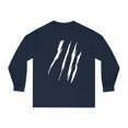 thumbnail image 1 of Effete Feline Claw Marks Scratch Unisex Classic Long Sleeve T-Shirt, 1 of 4