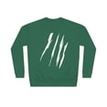 thumbnail image 1 of Effete Feline Claw Marks Scratch Unisex Crew Sweatshirt, 1 of 4