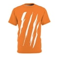 thumbnail image 1 of Effete Feline Claw Marks Scratch Unisex Cut & Sew Tee (AOP), 1 of 7