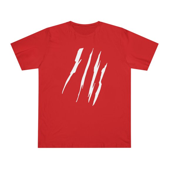 Effete Feline Claw Marks Scratch Unisex Deluxe T-shirt