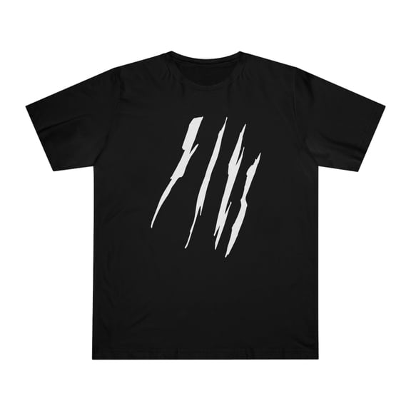Effete Feline Claw Marks Scratch Unisex Deluxe T-shirt