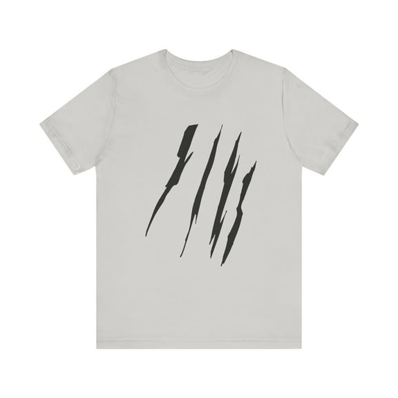 Effete Feline Claw Marks Scratch Unisex Jersey Short Sleeve Tee