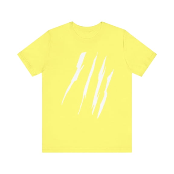 Effete Feline Claw Marks Scratch Unisex Jersey Short Sleeve Tee