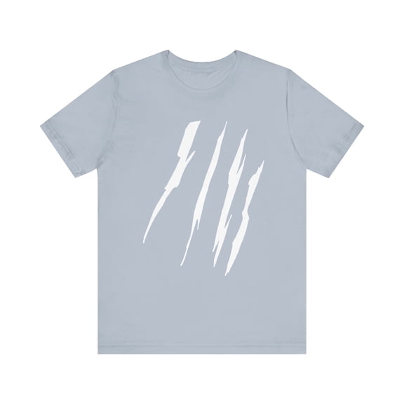 Effete Feline Claw Marks Scratch Unisex Jersey Short Sleeve Tee