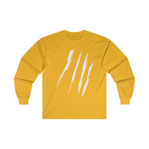 Effete Feline Claw Marks Scratch Unisex Ultra Cotton Long Sleeve Tee