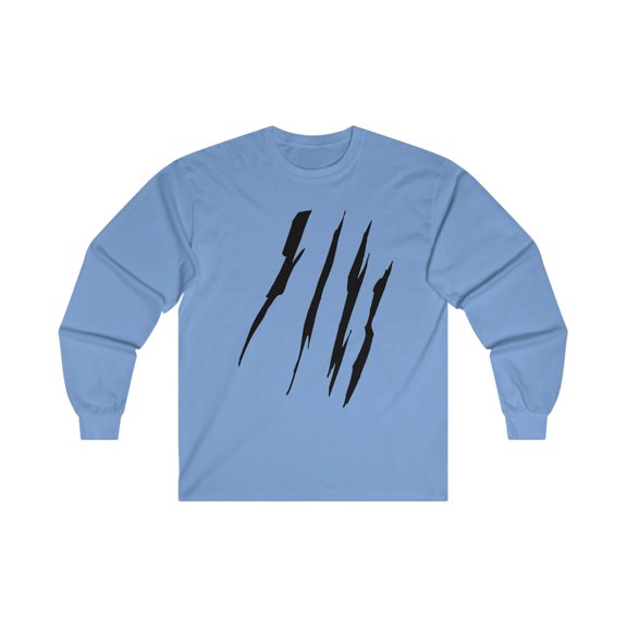 Effete Feline Claw Marks Scratch Unisex Ultra Cotton Long Sleeve Tee