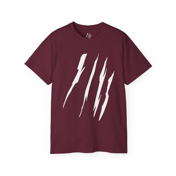 Effete Feline Claw Marks Scratch Unisex Ultra Cotton Tee
