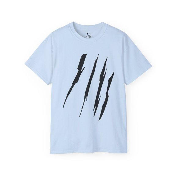 Effete Feline Claw Marks Scratch Unisex Ultra Cotton Tee