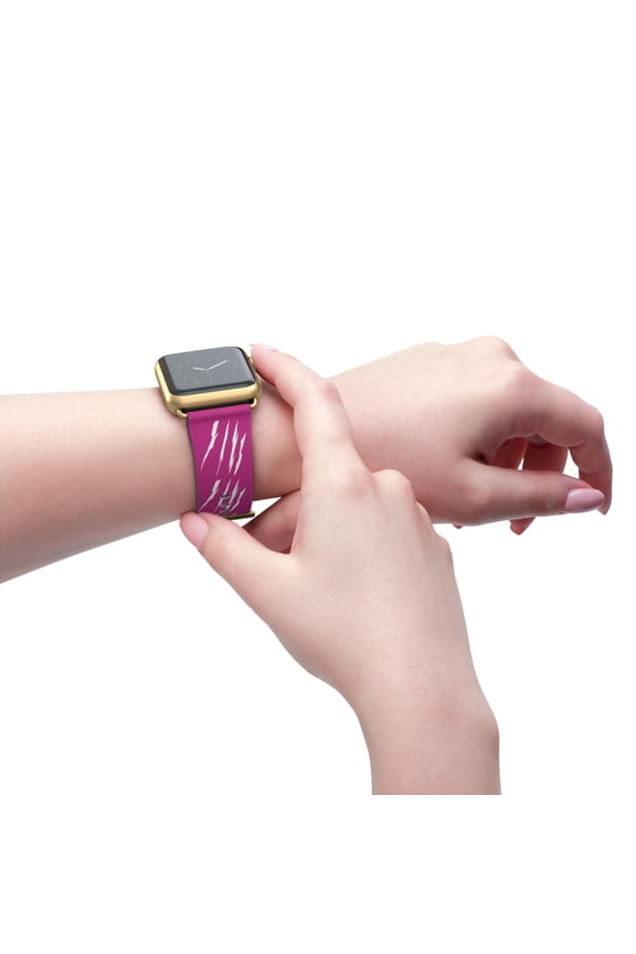 Effete Feline Claw Marks Scratch Watch Band