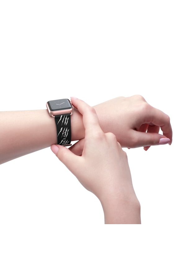 Effete Feline Claw Marks Scratch Watch Band