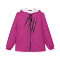 thumbnail image 1 of Effete Feline Claw Marks Scratch Windbreaker Jacket (AOP), 1 of 10