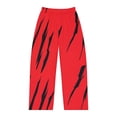 thumbnail image 1 of Effete Feline Claw Marks Scratch Women Pajama Pants (AOP), 1 of 1