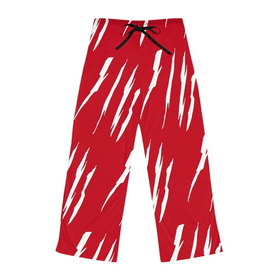 Effete Feline Claw Marks Scratch Women Pajama Pants (AOP)