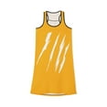 thumbnail image 1 of Effete Feline Claw Marks Scratch Women Racerback Dress (AOP), 1 of 6