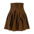 thumbnail image 1 of Effete Feline Claw Marks Scratch Women Skater Skirt (AOP), 1 of 7