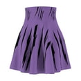 thumbnail image 1 of Effete Feline Claw Marks Scratch Women Skater Skirt (AOP), 1 of 7