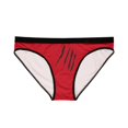 thumbnail image 1 of Effete Feline Claw Marks Scratch Women Underwear (AOP), 1 of 1