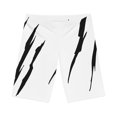 thumbnail image 1 of Effete Feline Claw Marks Scratch Women's Bike Shorts (AOP), 1 of 6