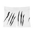 thumbnail image 1 of Effete Feline Claw Marks Scratch Women Shorts (AOP), 1 of 6