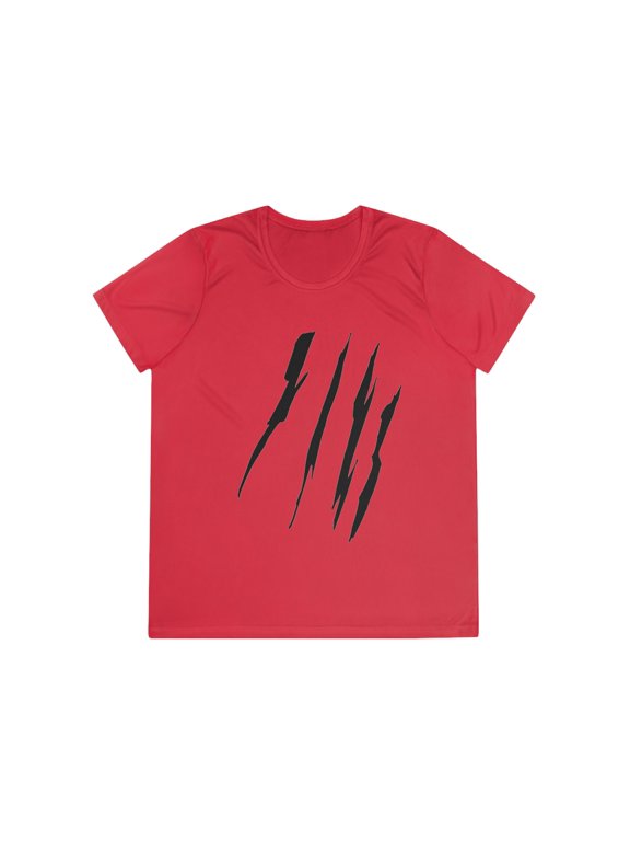 Effete Feline Claw Marks Women Competitor Tee