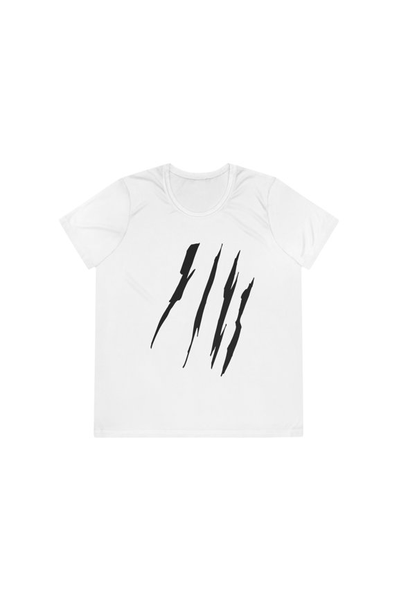 Effete Feline Claw Marks Women Competitor Tee