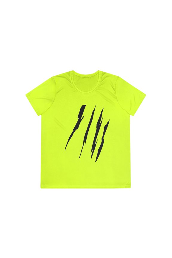Effete Feline Claw Marks Women Competitor Tee