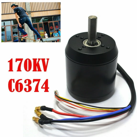 Efficience Brushless Motor For Electric Skateboard Longboard C6374 2900w 170KV