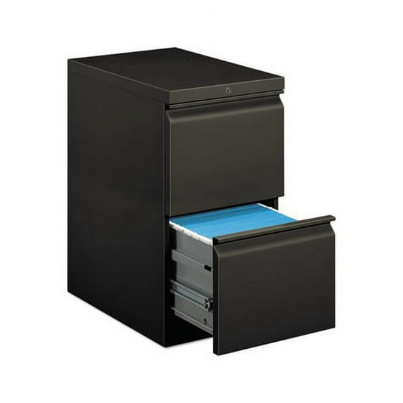 Efficiencies Mobile File/File Pedestal 15w x 22.88d x 28h, Charcoal
