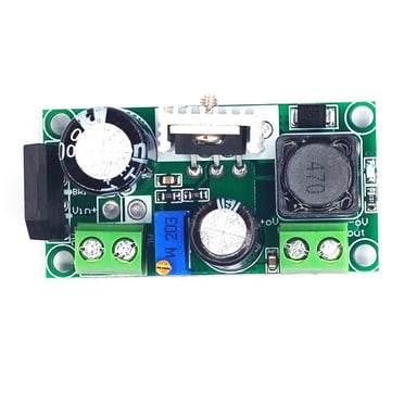 Adjustable DC-DC Step-Down Power Supply Module With LCD Display & Push-Buttons