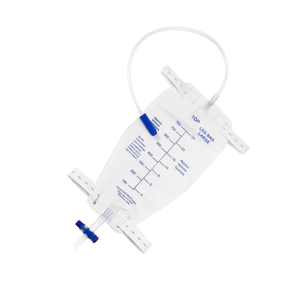 Efficiency Urine Drainage Leg Bag Preventing Leakage And Backflow For Secure Use During Night And Outdoor Activities