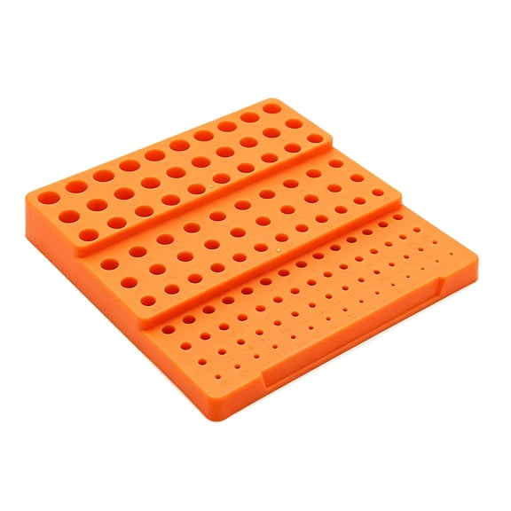 Efficient 121 Slot Drill Bit Storage Box Router Bit Organizers Case For Tool Ranging From 1Mm To 13Mm